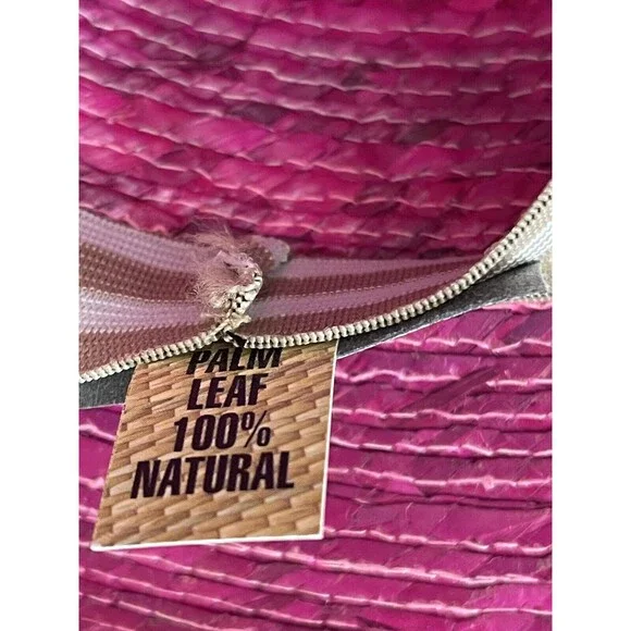 Anthropologie ASN Straw Hat High Crown Preppy Boho Vacation Summer Sz OS NWT ASN Los Angeles | Accessories | Anthropologie Asn Straw Hat  main image 4